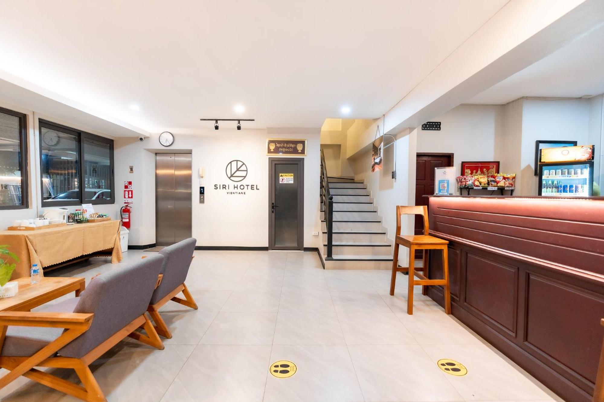 Siri Hotel Vientiane Bagian luar foto